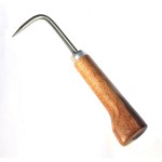 RH-01S - Wooden handle stainless root hook 220mm