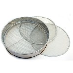 X-2 - 3pc Stainless Sieve set 300mm